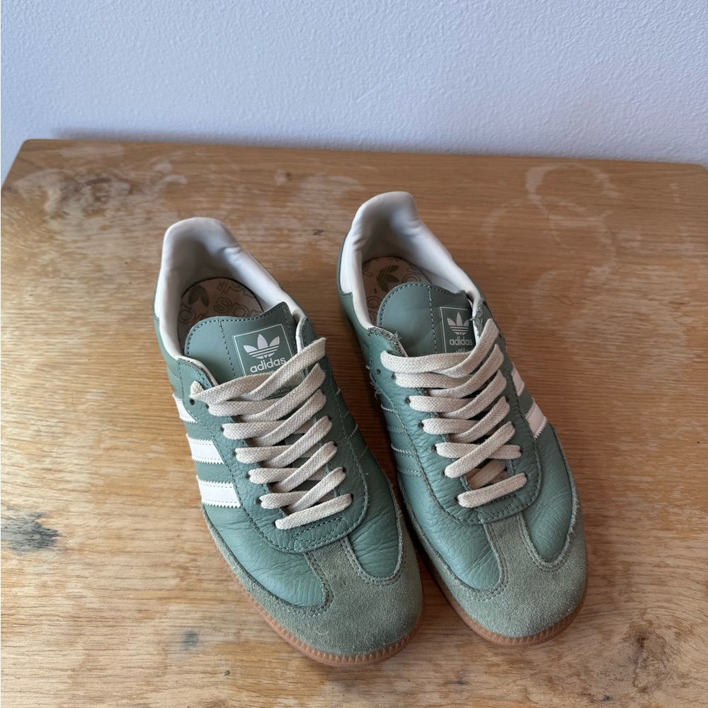 Adidas Men's Green Sneakers